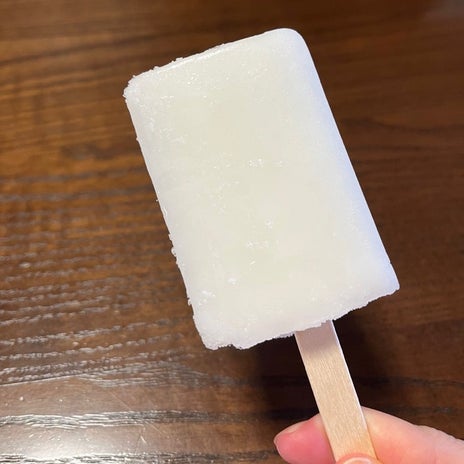 葛藤の末に旦那さんにあげたアイスの画像