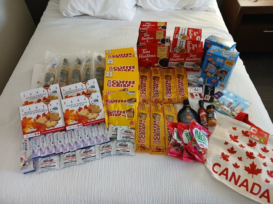 バラマキ用に買った42個のコーヒーの画像