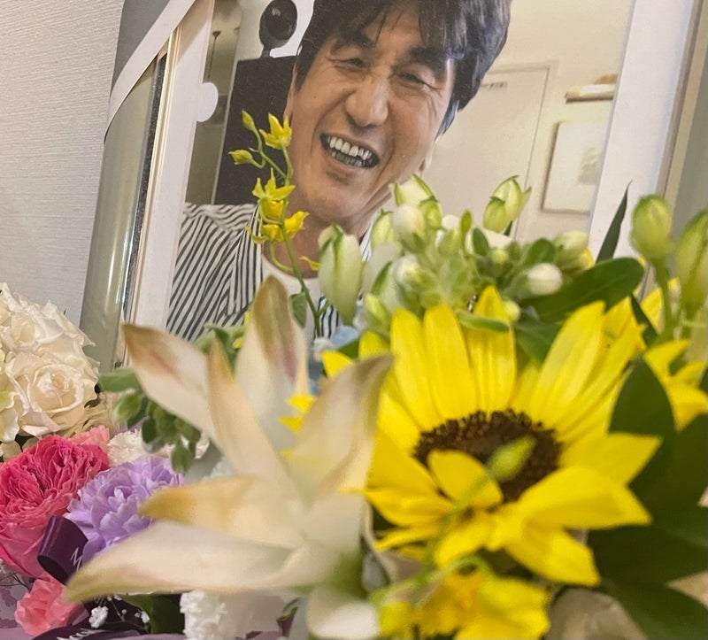 帰りを待っていてくれた息子の画像