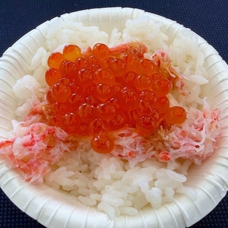 バックステージで戴いたウマイモノの画像