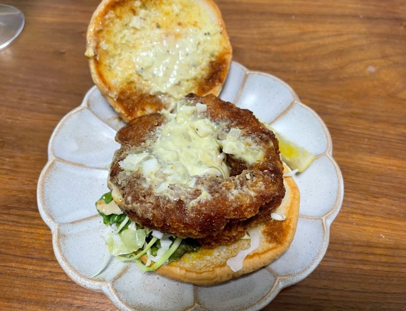 大きくなった気がするモスのチキンの画像