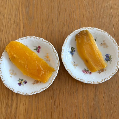 温めて頂いたなかなか美味しいおやつの画像