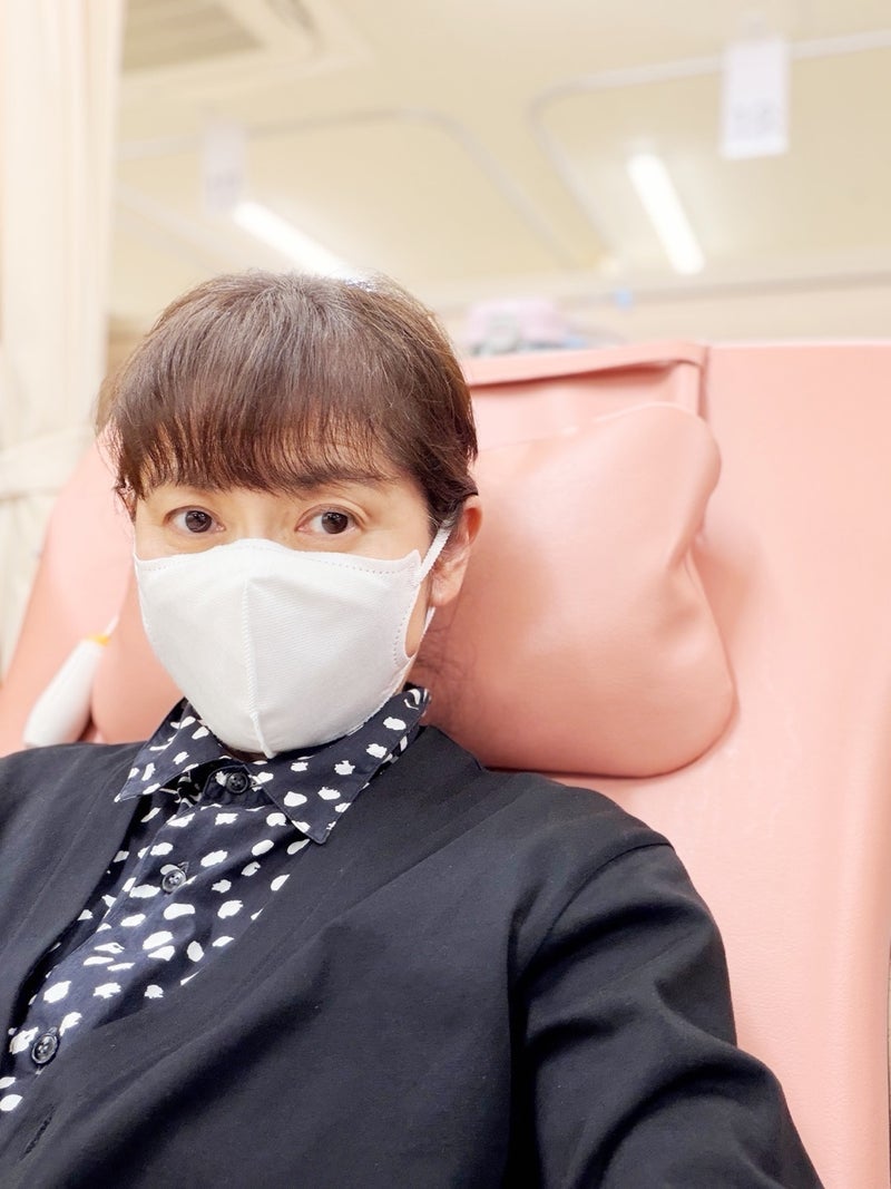 古村比呂 3ヶ月ぶりの抗がん剤治療の画像