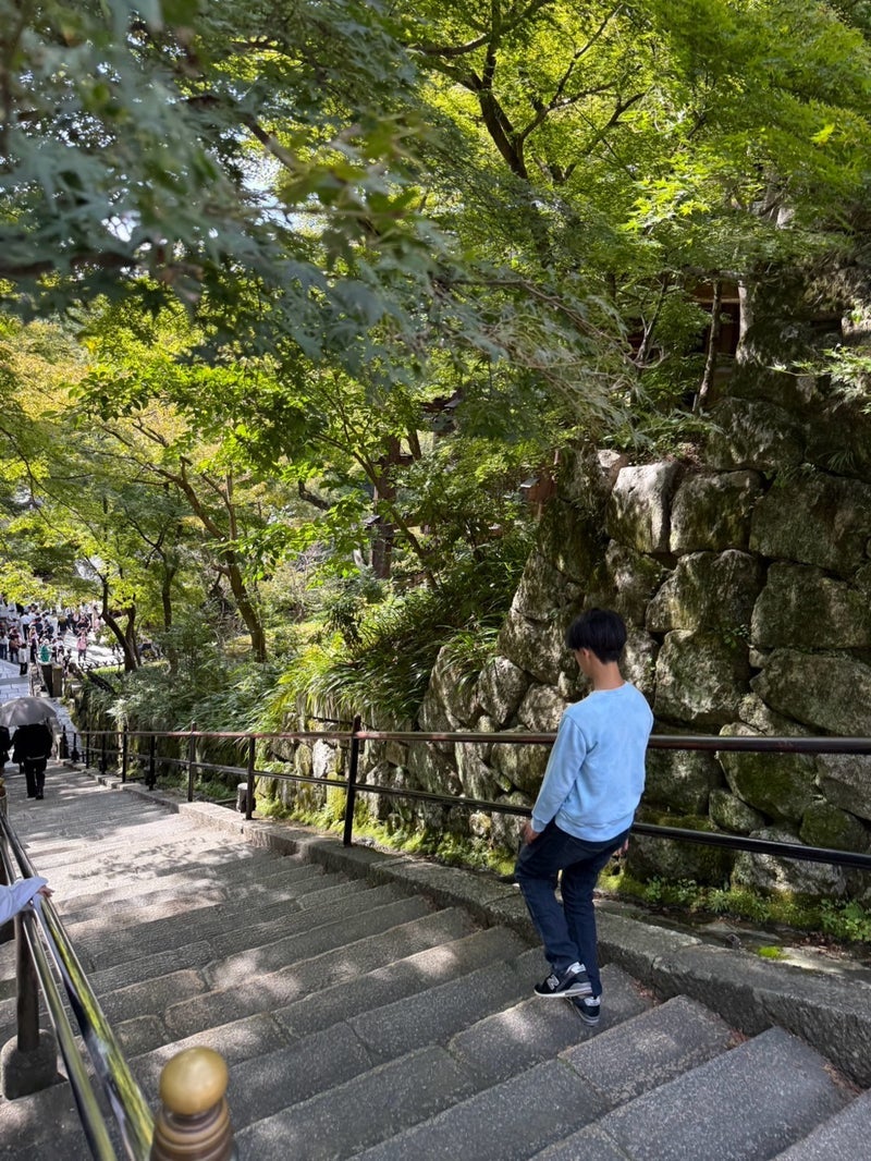 團十郎 人生で初めて訪れた清水寺の画像