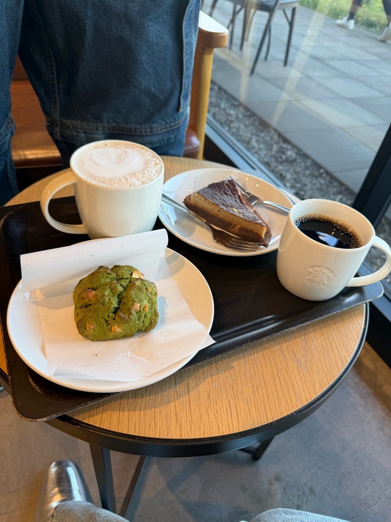 記憶にない旦那と2人でのお茶の画像