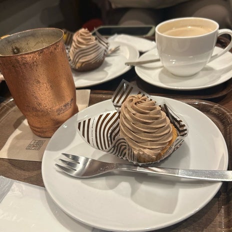 ランチからのスイーツ2次会でのお茶の画像