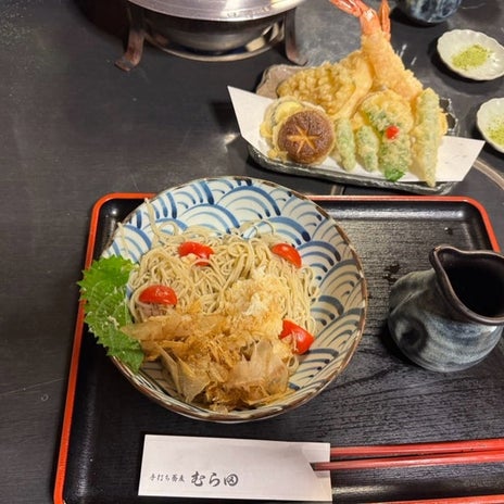 旅行前の娘のリクエストだったお蕎麦の画像