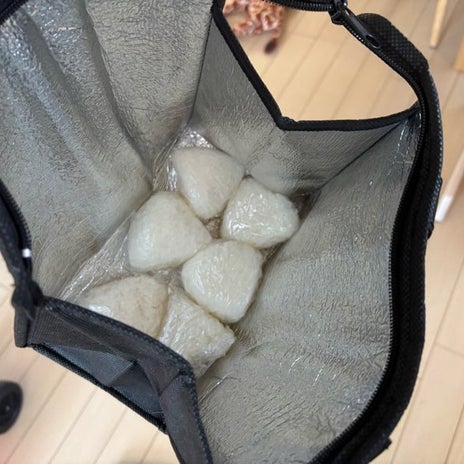 美優 白米おにぎり持参でBBQの画像