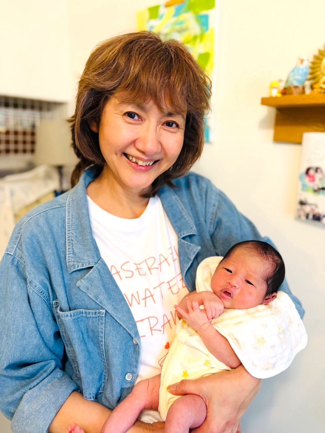 古村比呂 ヘルプへ行った孫宅