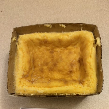 夜中のチーズケーキで胃もたれの画像
