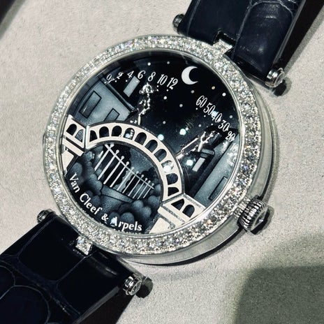 ヴァンクリから届いた時計の金額の画像