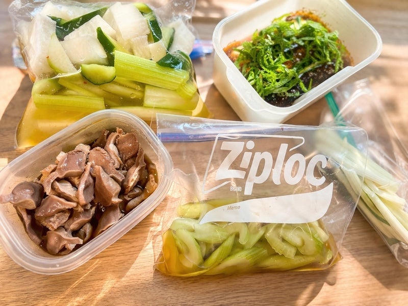 冷蔵庫にあるだけで安心の作り置きの画像