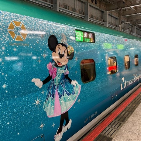 行きも帰りも乗れたラッキーな新幹線の画像