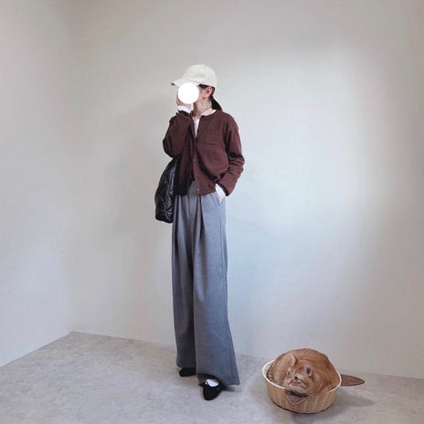 試着室で悶絶したワイドパンツの画像