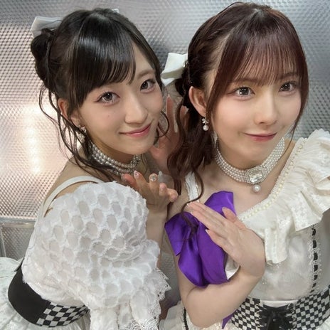 LIVEの時にやってもらった可愛い髪型の画像