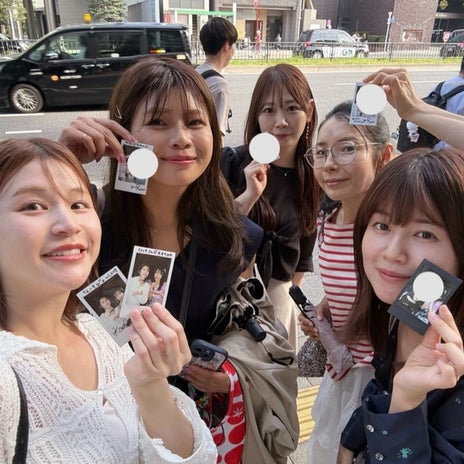 予約してくれた可愛いお店でのランチの画像