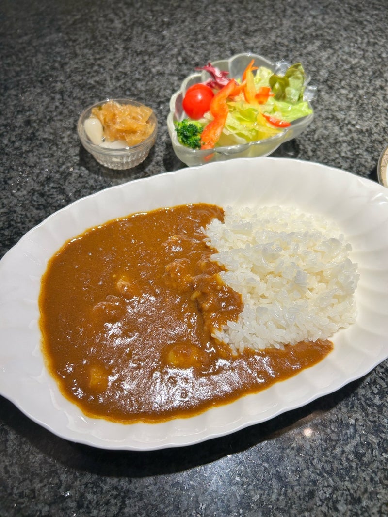 大好物の本格欧風シーフードカレーの画像