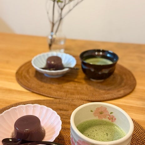 細川直美 次女がたててくれたお茶の画像