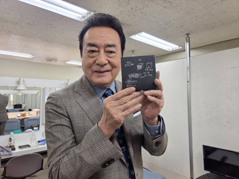 高橋英樹 共演者から頂いたお土産の画像