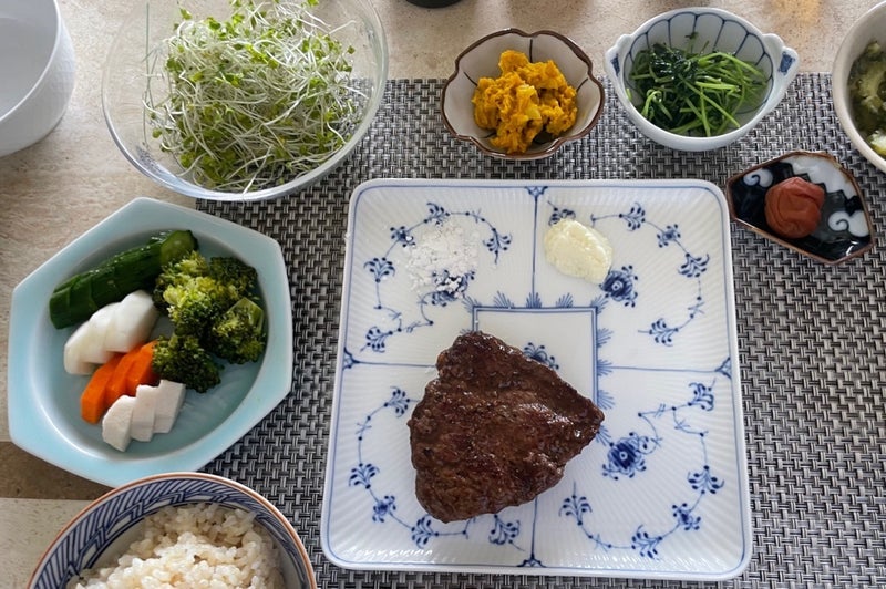 團十郎 ある日の朝ごはんの様子の画像