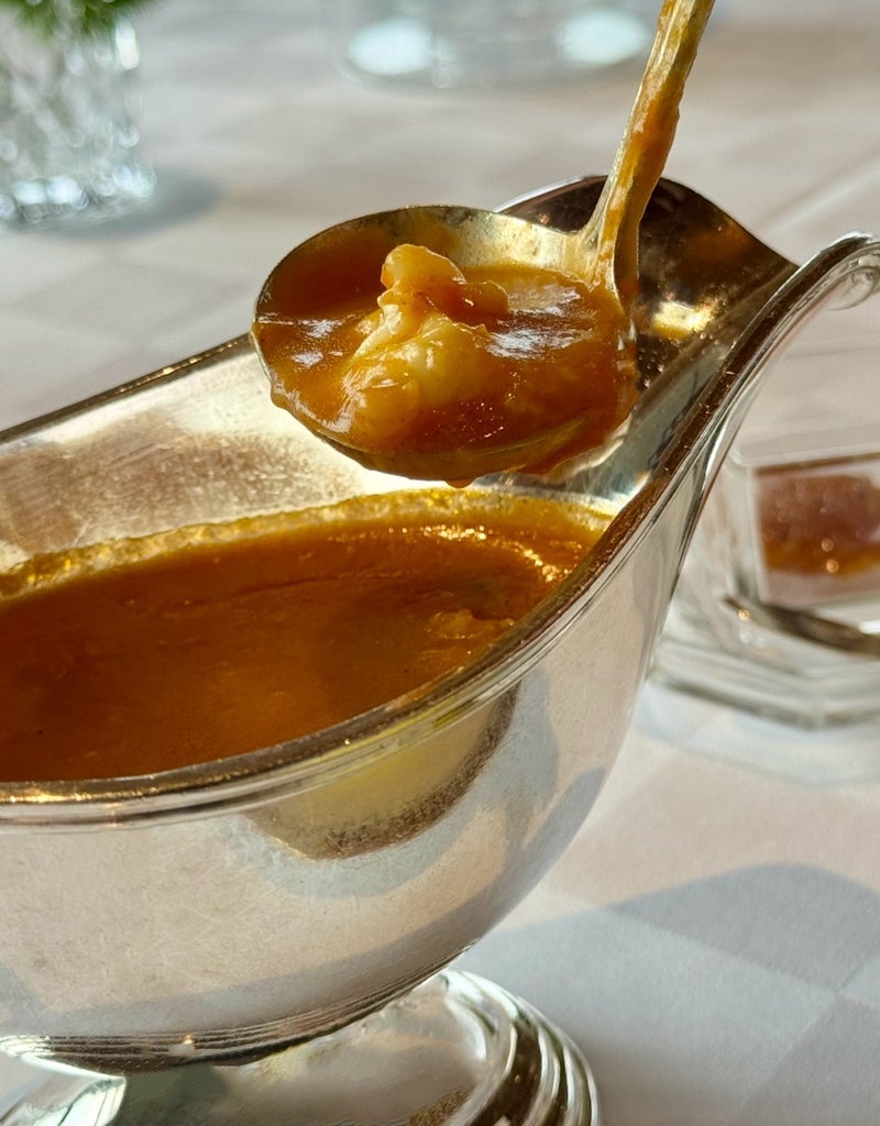 晩餐会で振る舞われたスープを購入の画像