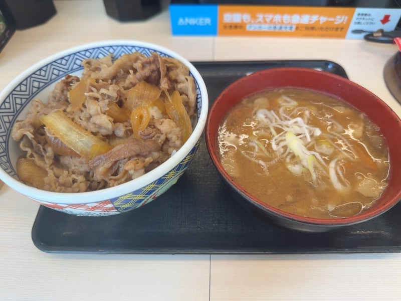 川崎希 ひさびさの1人吉野家の画像