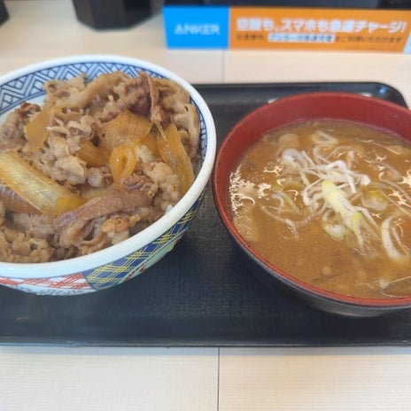 川崎希 ひさびさの1人吉野家の画像