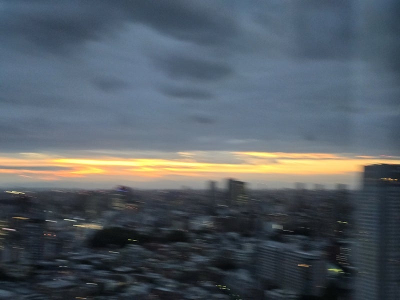 高橋英樹 台風前の美しい夕焼けの画像