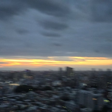 高橋英樹 台風前の美しい夕焼けの画像