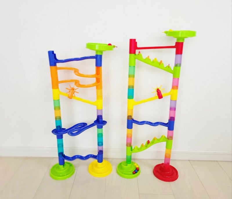 走り回る3歳児が集中力を発揮の画像