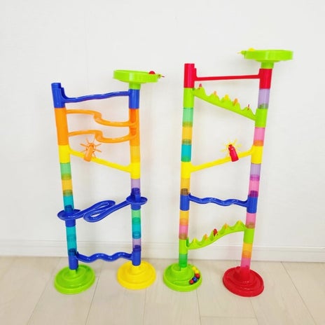 走り回る3歳児が集中力を発揮の画像