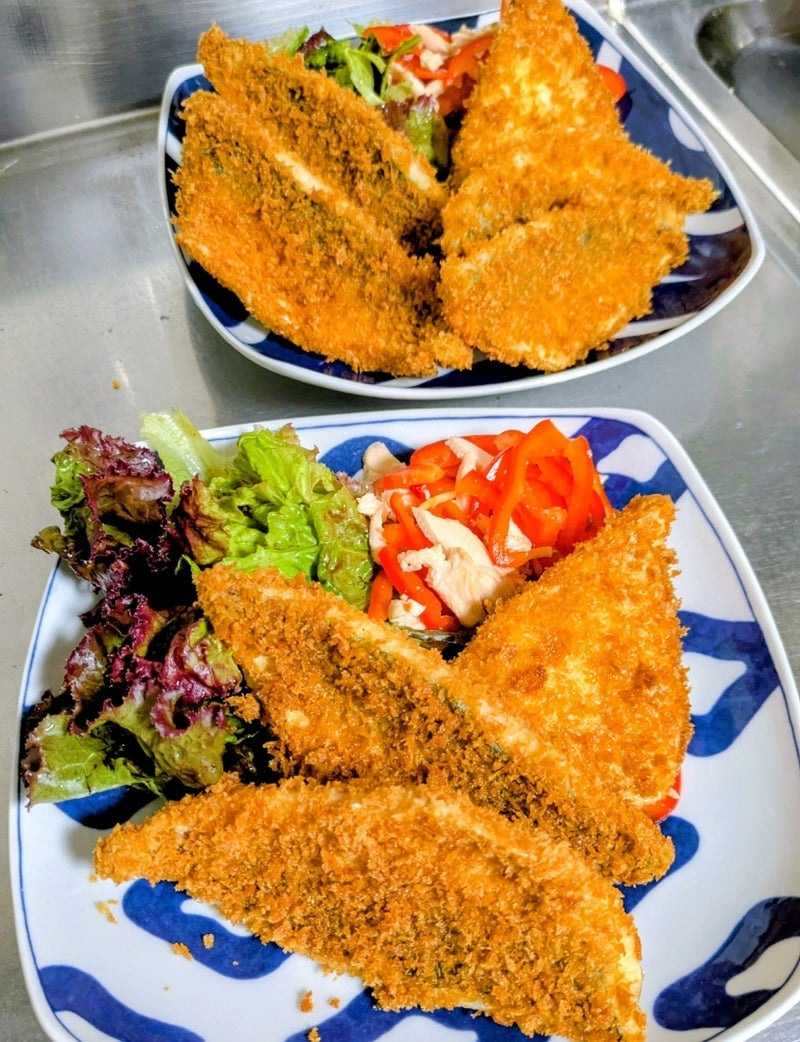 妻が大絶賛した超絶品の鯵フライの画像