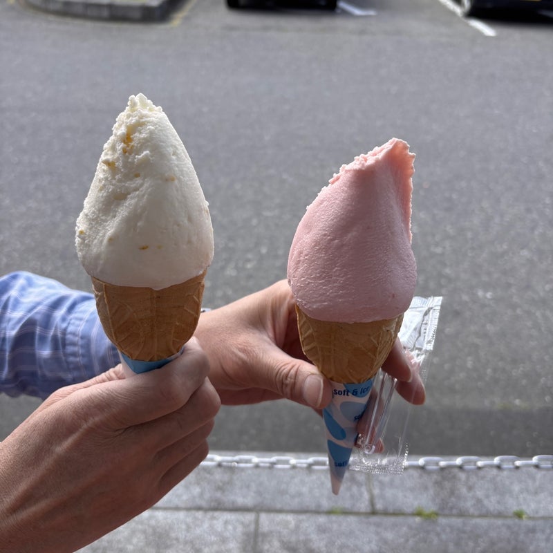 夫と道の駅でラーメンをリベンジの画像