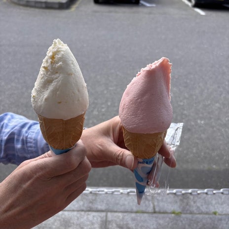 夫と道の駅でラーメンをリベンジの画像