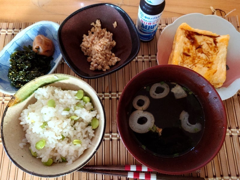 秋野 冷蔵庫にあるもので作った和食の画像