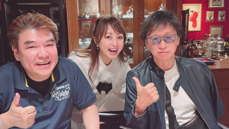 渡辺美奈代 懐かしい元マネと再会の画像