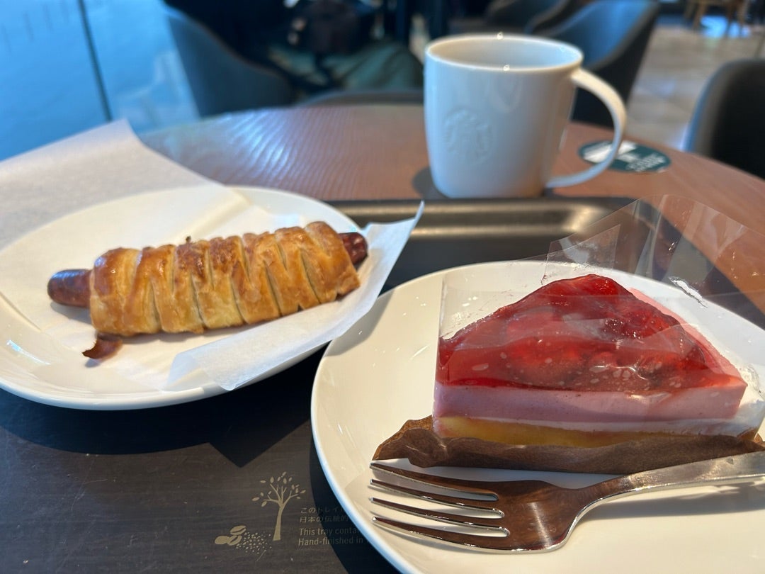 スタバのチケットでランチを堪能
