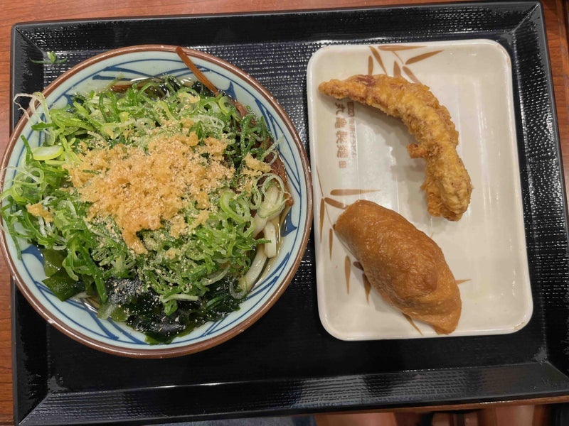 丸亀のかけ並と正体不明の物体の画像