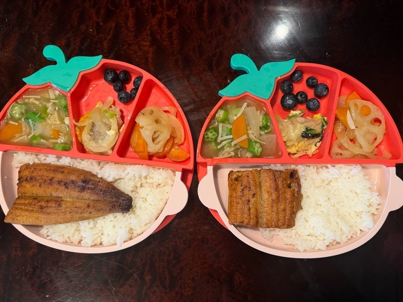 魚が苦手な娘が食べたふかふか鰻の画像