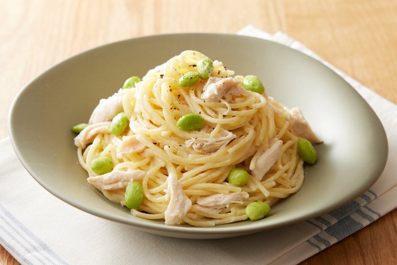 1人分約220円の和風クリームパスタの画像