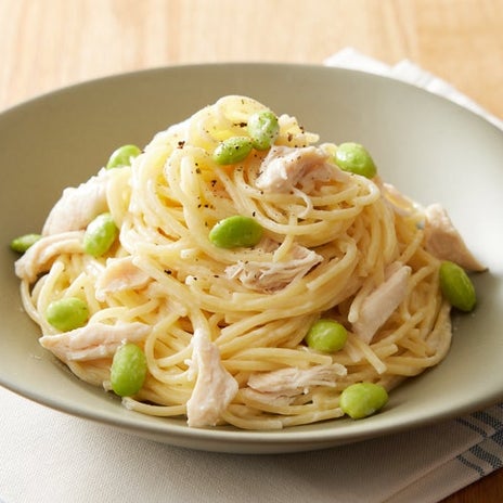 1人分約220円の和風クリームパスタの画像