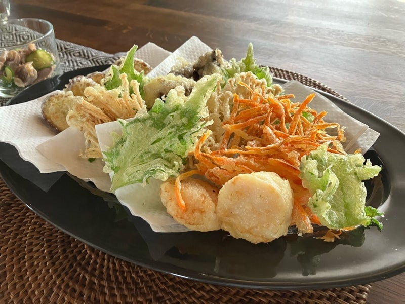 冷凍庫のホタテで見栄え良いおかずの画像