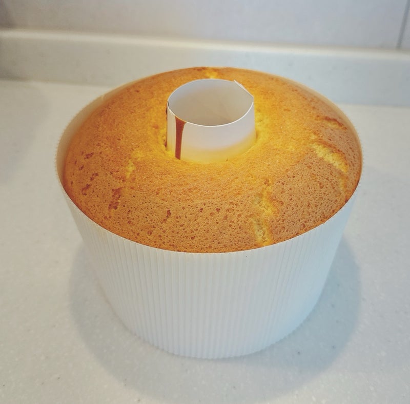 小倉 花割れしないシフォンケーキの画像