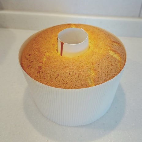 小倉 花割れしないシフォンケーキの画像