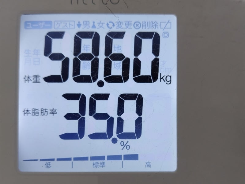 増量したので真面目なファスティングの画像