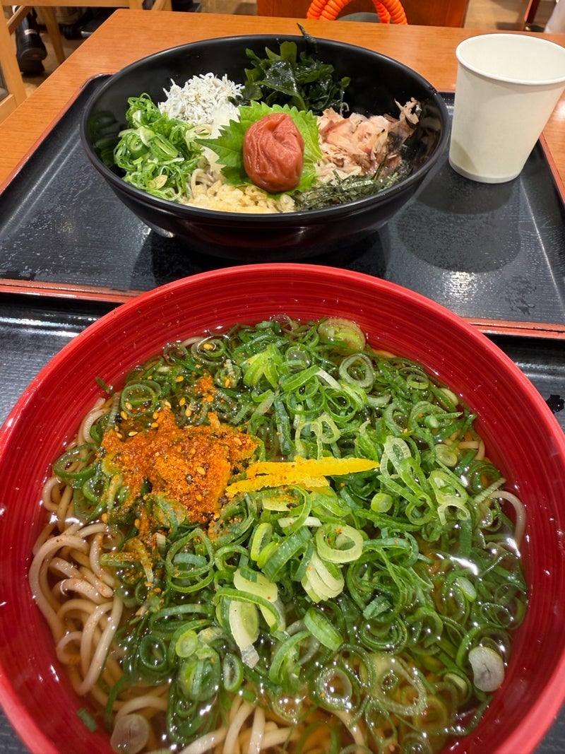 小原正子 空港で蕎麦を2つ注文の画像