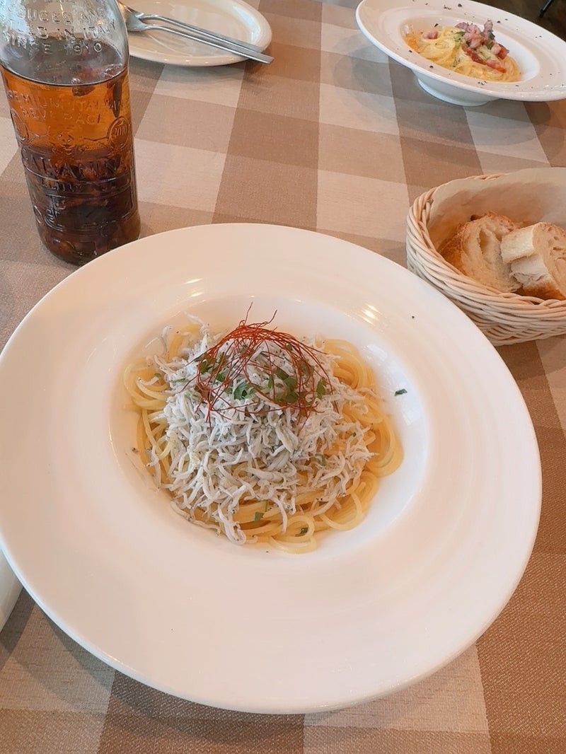 絶品だったイタリアンの生ハムのピザの画像