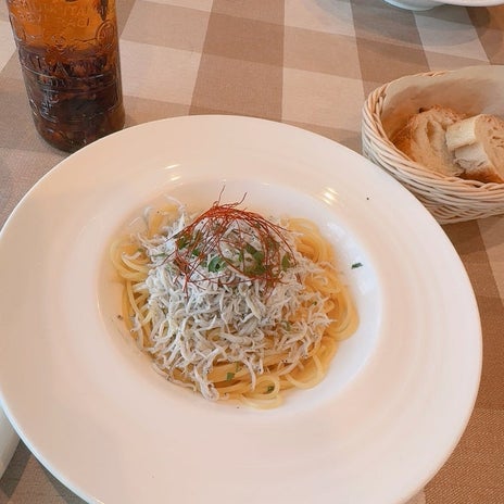 絶品だったイタリアンの生ハムのピザの画像