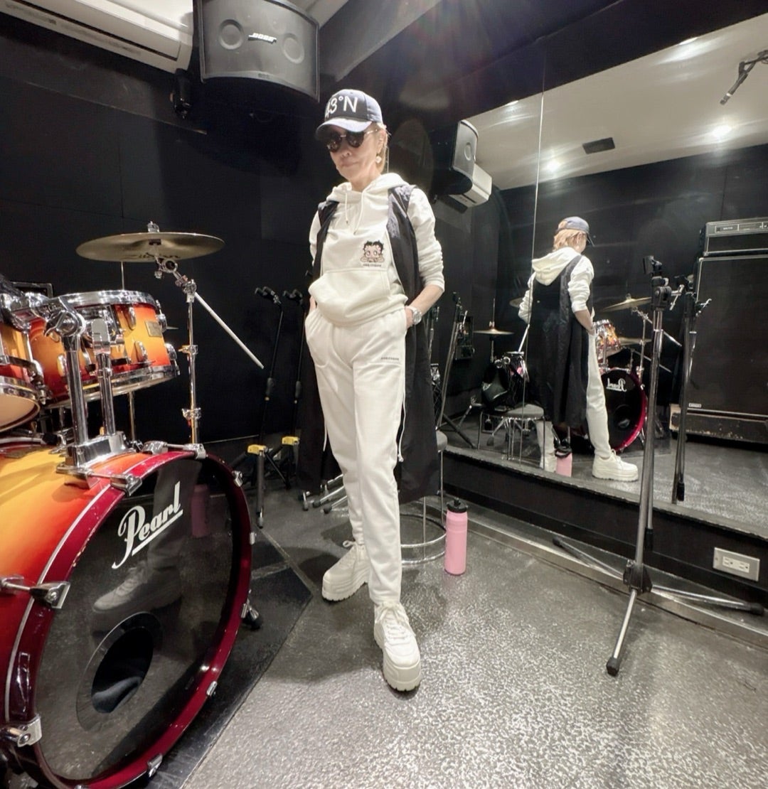ルミ子 自主練の時の楽なコーデ