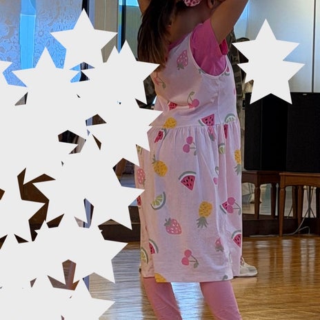 小原正子 褒められ嬉しそうなダンスの画像
